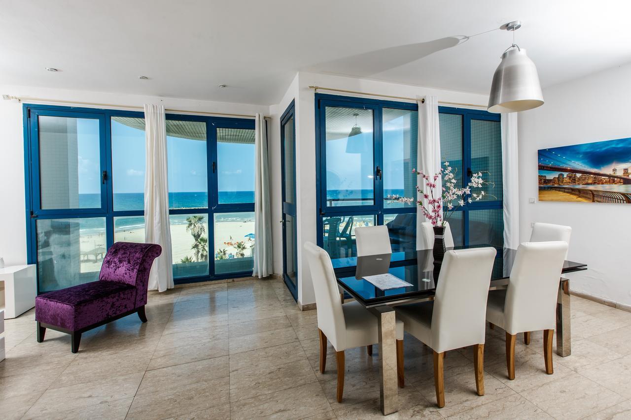 Ocean Front Apartments First Line To The Beach Tel Aviv Ngoại thất bức ảnh