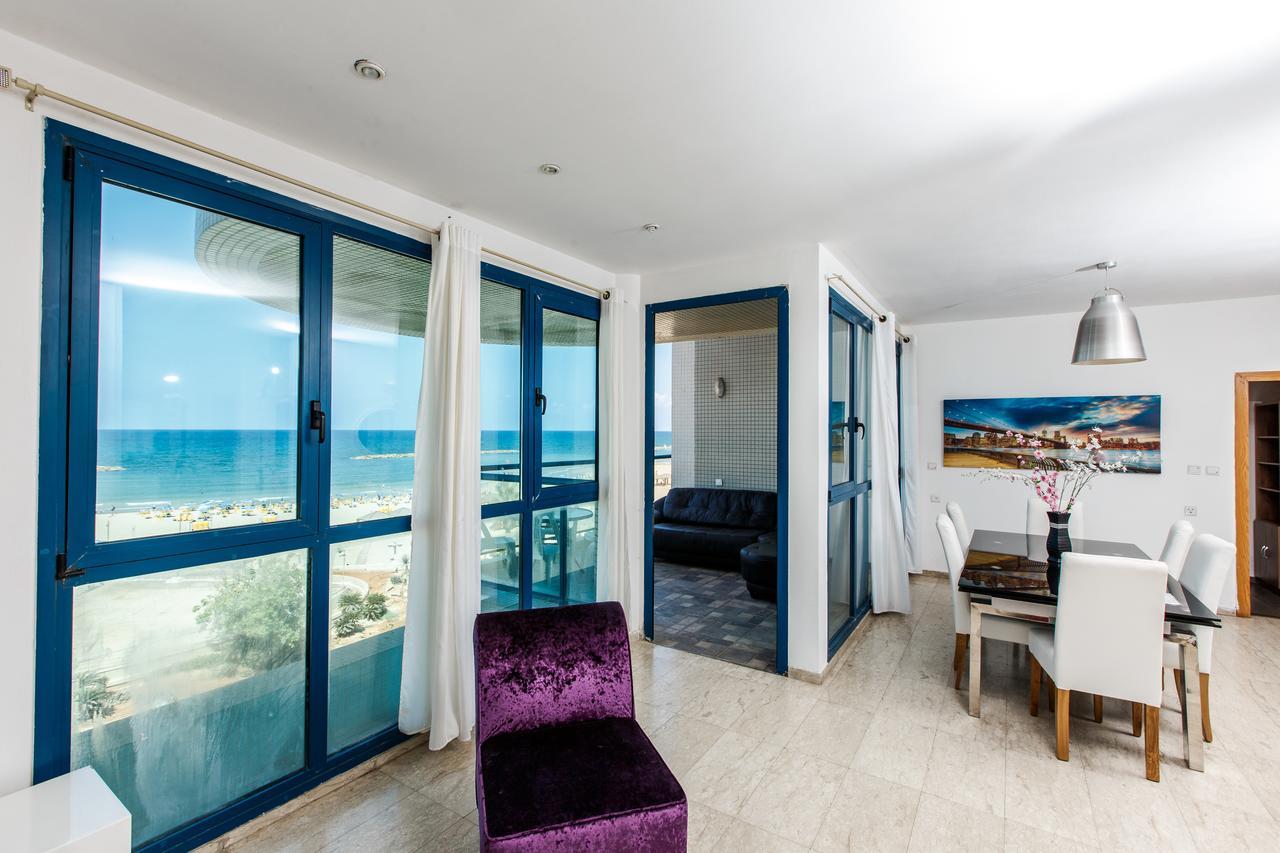 Ocean Front Apartments First Line To The Beach Tel Aviv Ngoại thất bức ảnh