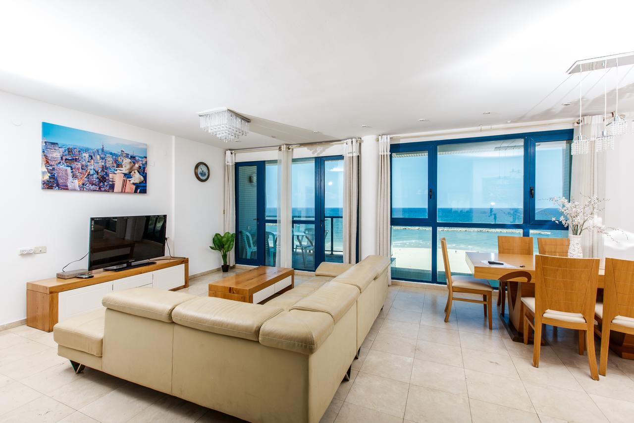 Ocean Front Apartments First Line To The Beach Tel Aviv Ngoại thất bức ảnh