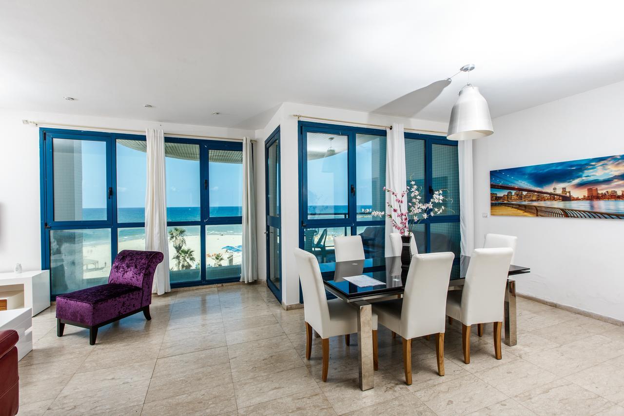 Ocean Front Apartments First Line To The Beach Tel Aviv Ngoại thất bức ảnh