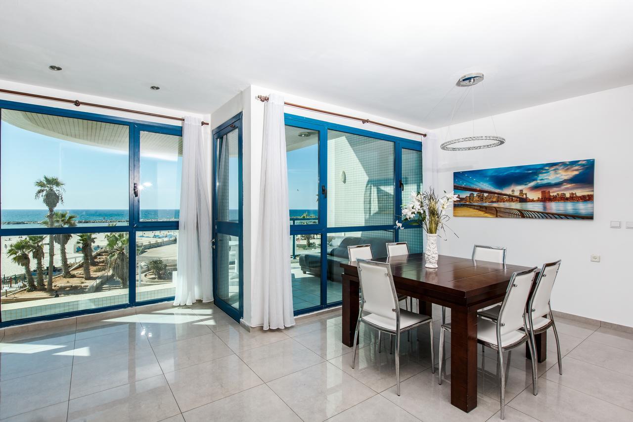 Ocean Front Apartments First Line To The Beach Tel Aviv Ngoại thất bức ảnh