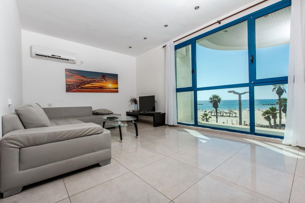 Ocean Front Apartments First Line To The Beach Tel Aviv Ngoại thất bức ảnh