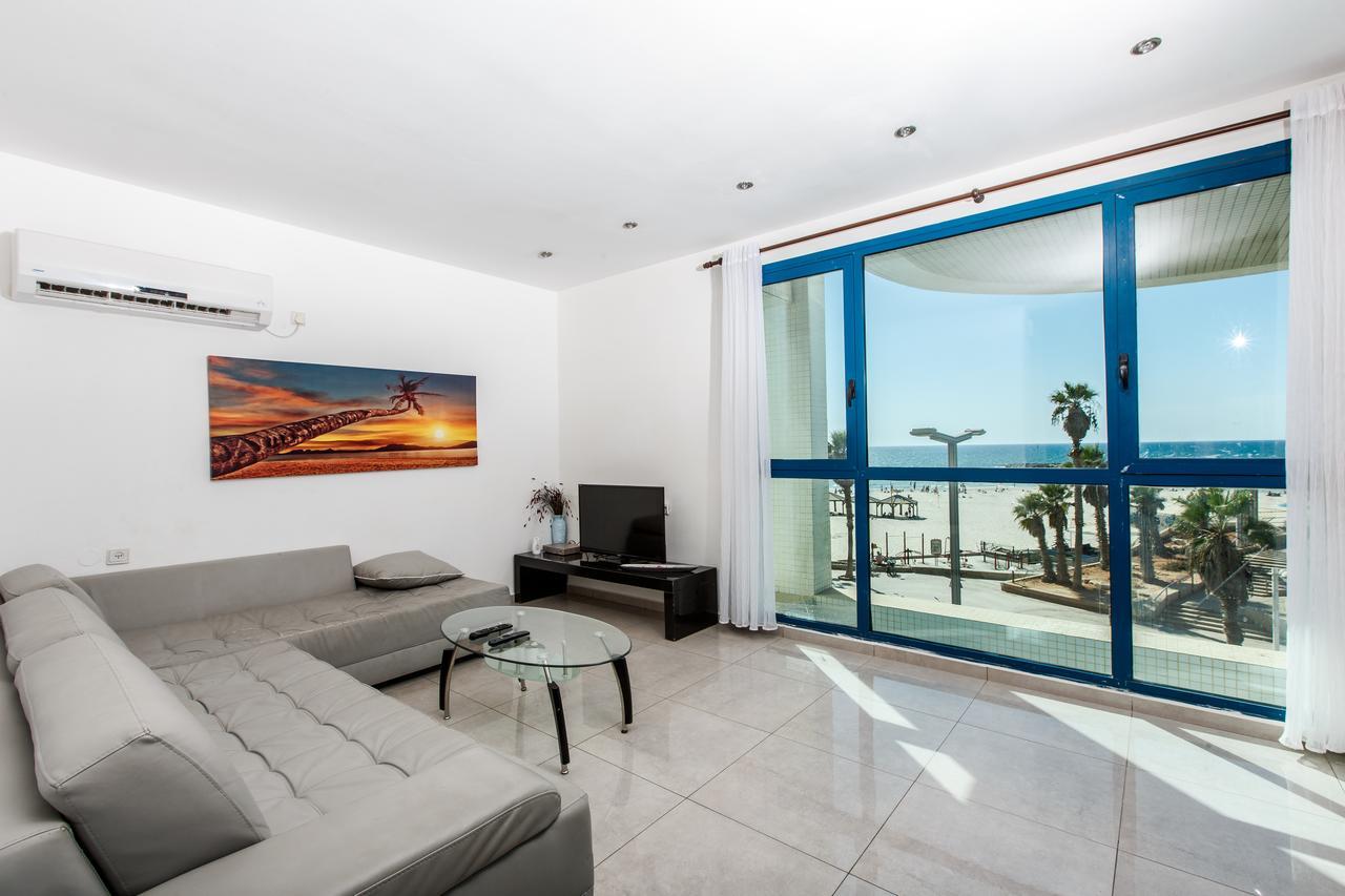 Ocean Front Apartments First Line To The Beach Tel Aviv Ngoại thất bức ảnh