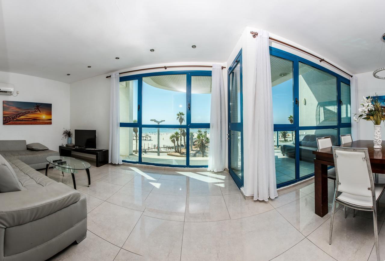 Ocean Front Apartments First Line To The Beach Tel Aviv Ngoại thất bức ảnh